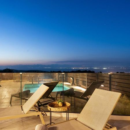 Myrtillo II Sea View Villa Spanokhorion Екстер'єр фото